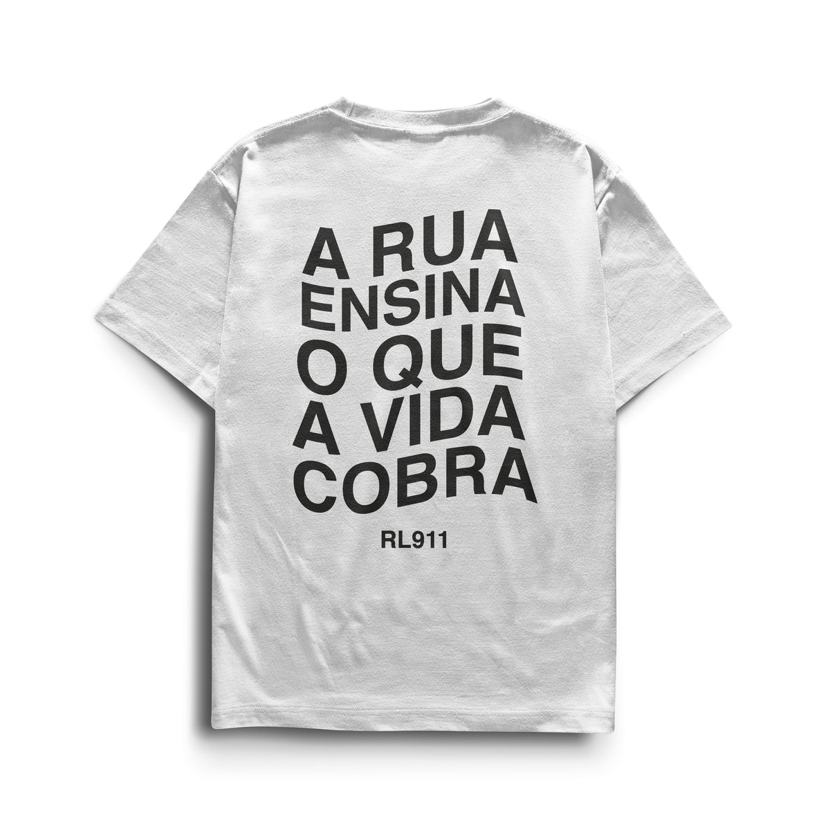 Camiseta A Rua Ensina
