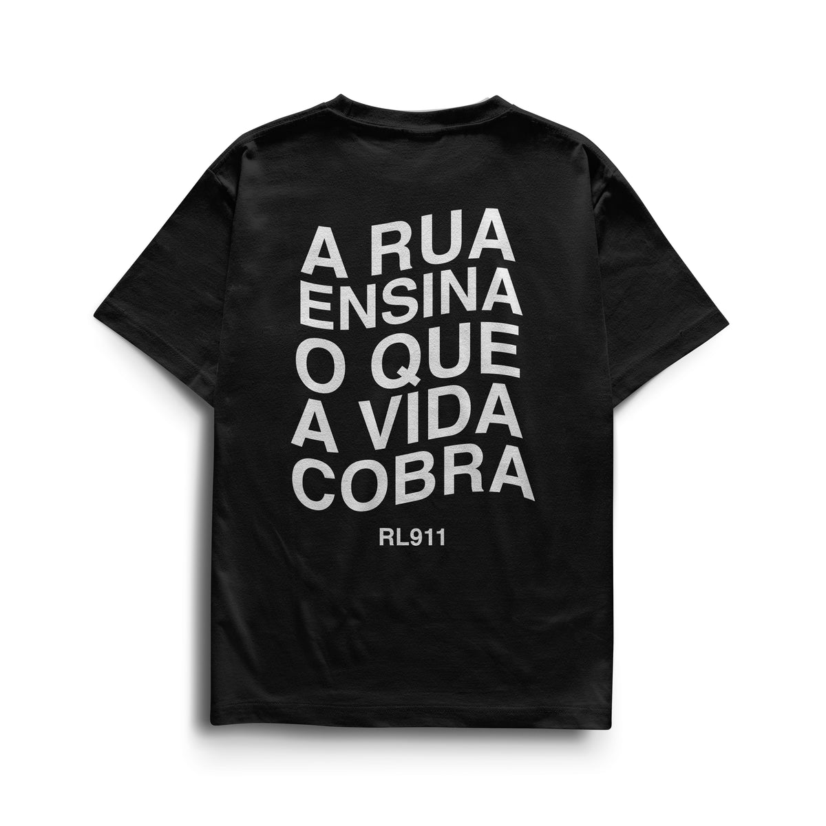 Camiseta A Rua Ensina