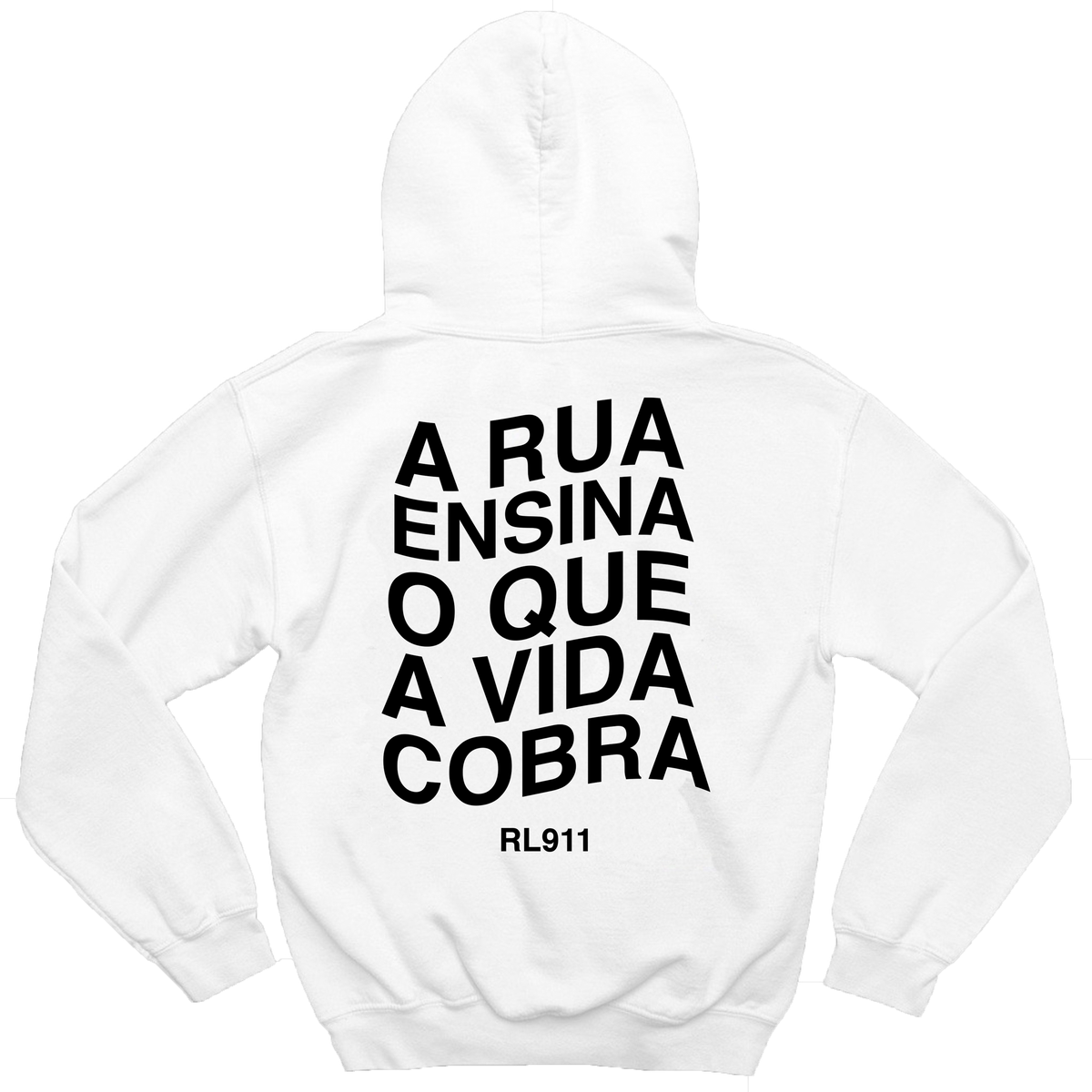 Moletom A Rua Ensina